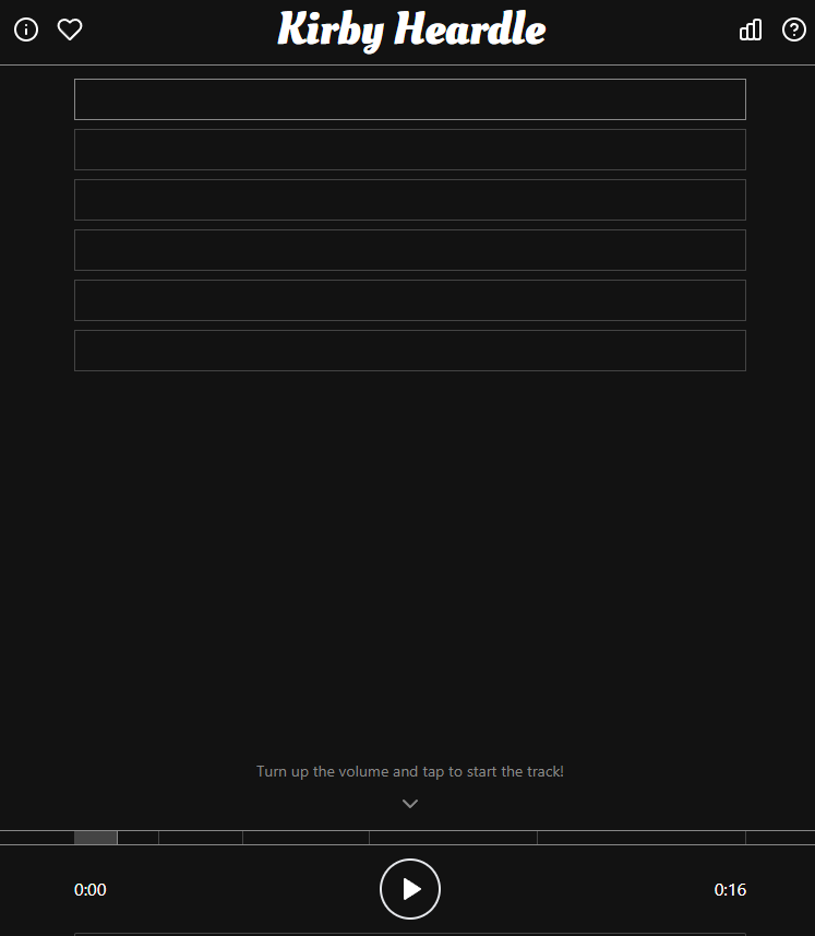 Game cover: Kirby Heardle