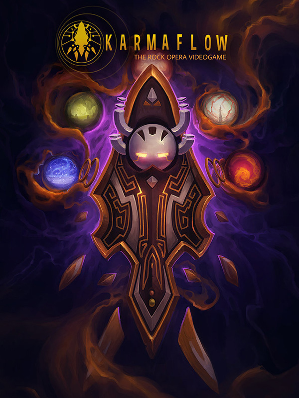 Game cover Karmaflow: The Rock Opera Videogame