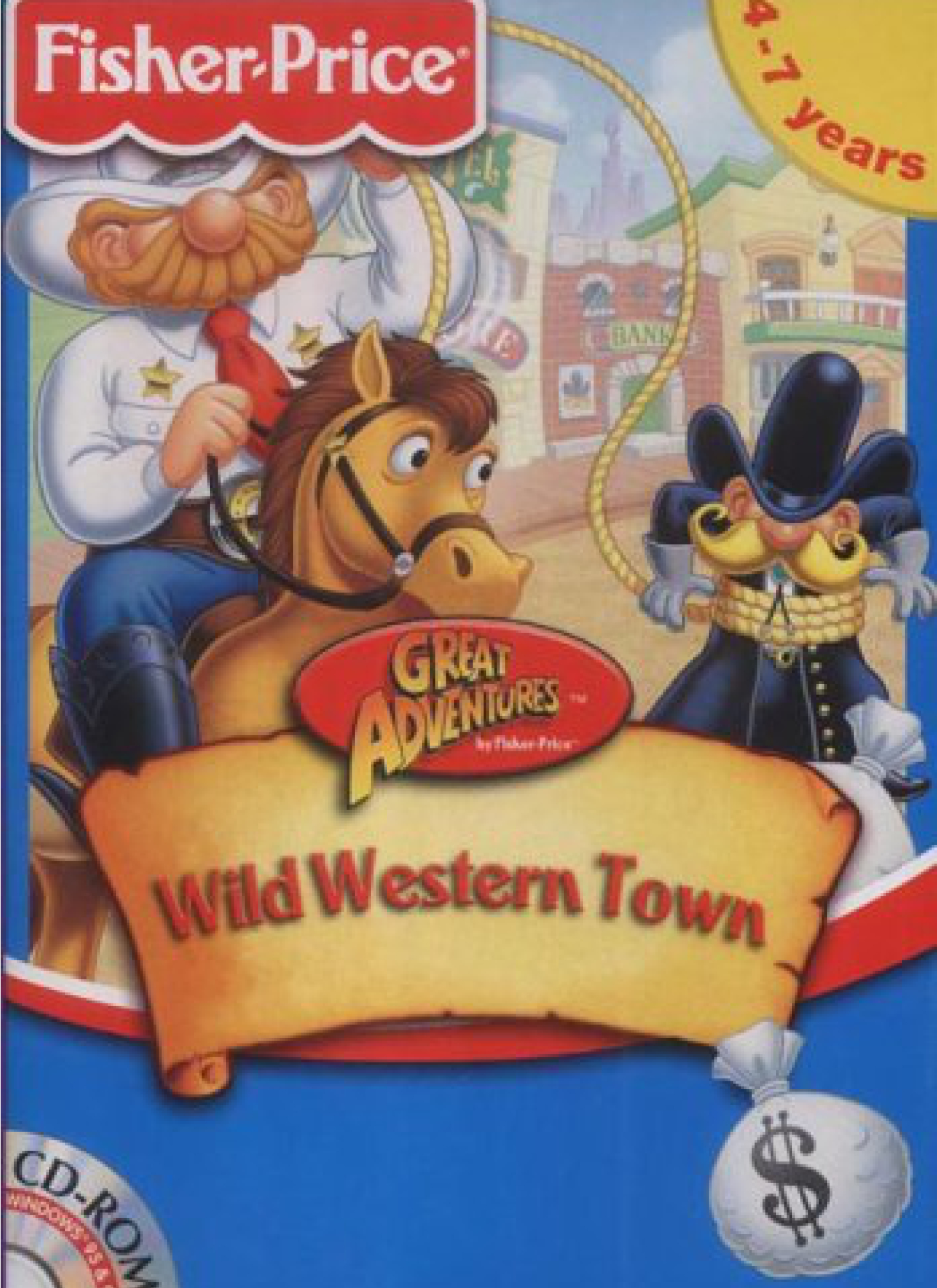 Game cover: Great Adventures by Fisher-Price: Wild Western Town