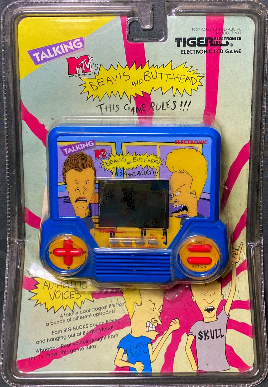 Game cover: Talking MTV's Beavis and Butthead