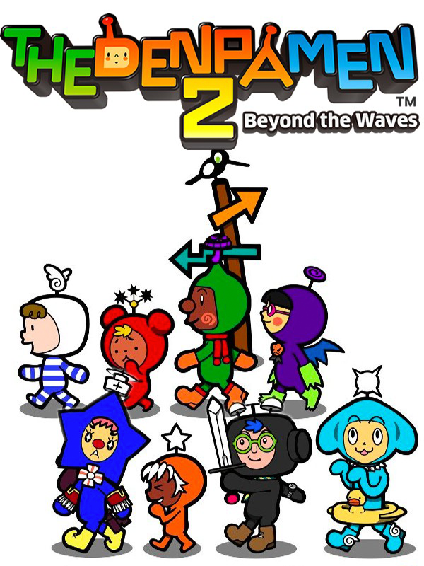 Game cover: The Denpa Men 2: Beyond the Waves