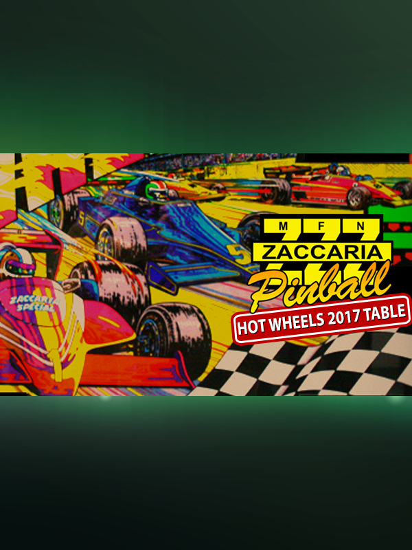 Zaccaria Pinball: Hot Wheels 2017 Table