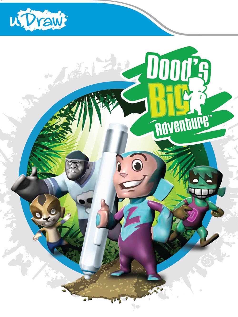 Game cover: UDraw: Dood's Big Adventure