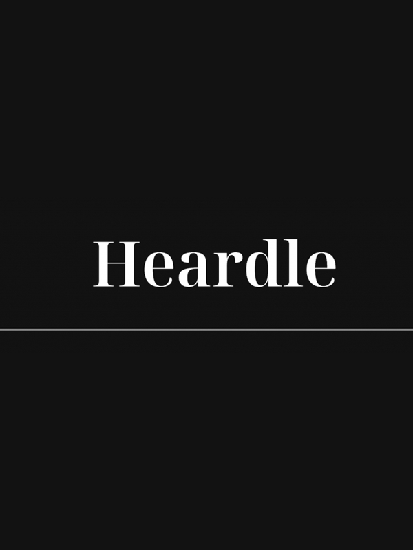 Game cover: Heardle