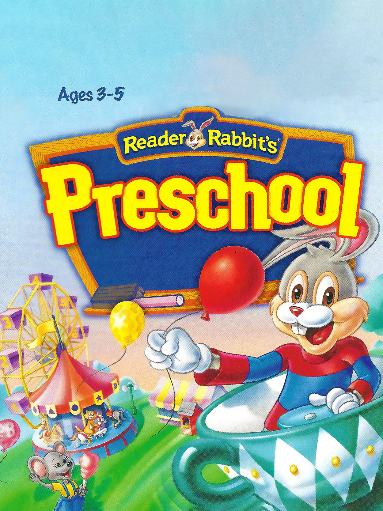 Game cover: Reader Rabbit's Preschool