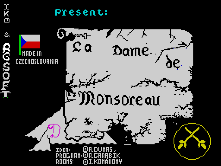 Game cover: La Dame de Monsoreau
