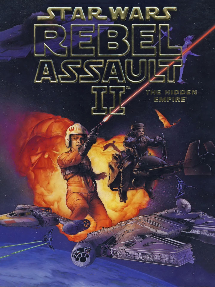 Game cover: Star Wars: Rebel Assault II - The Hidden Empire