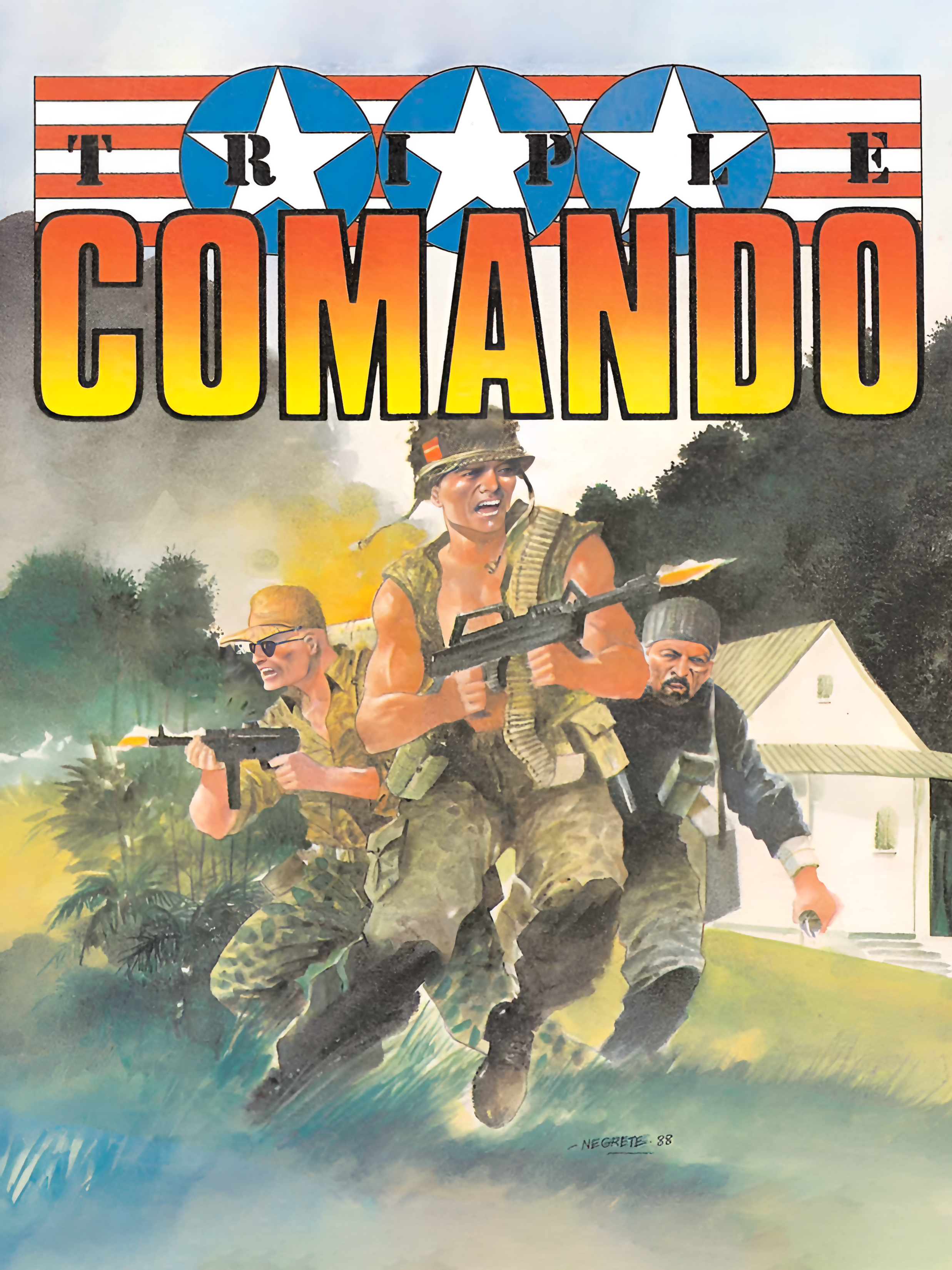 Game cover: Triple Comando