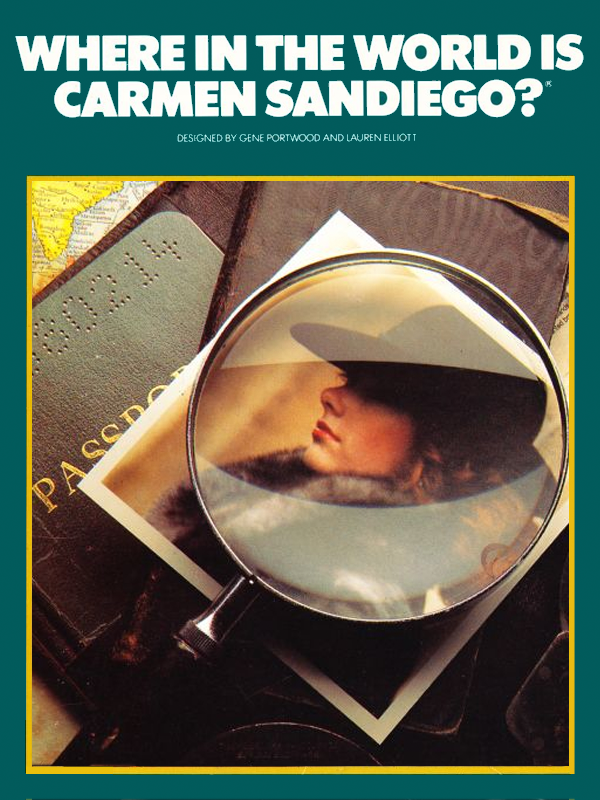Apple II Software Game - 'Where in the World is Carmen Sandiego