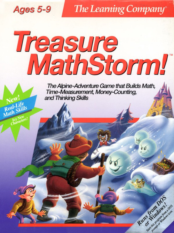 Game cover: Treasure MathStorm!