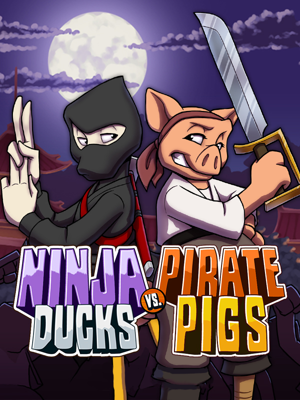 Game cover: Ninja Ducks vs Pirate Pigs