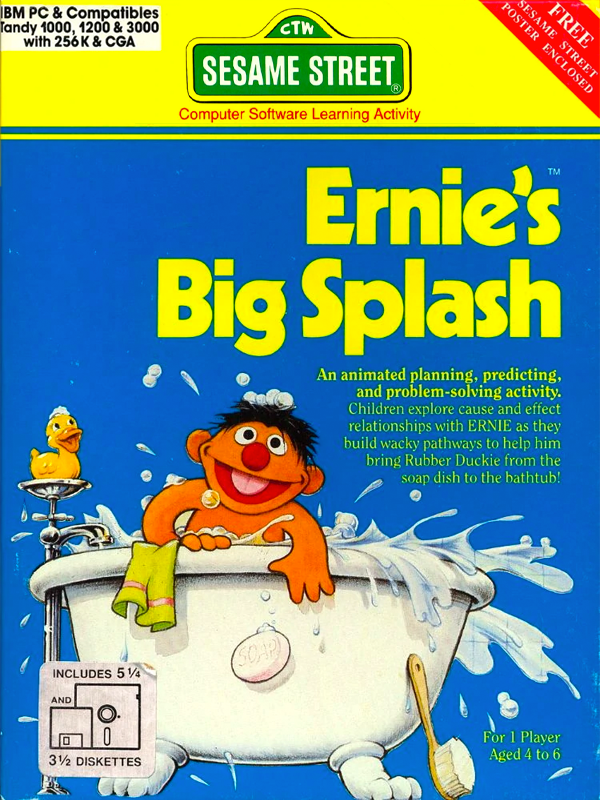 Game cover: Ernie's Big Splash