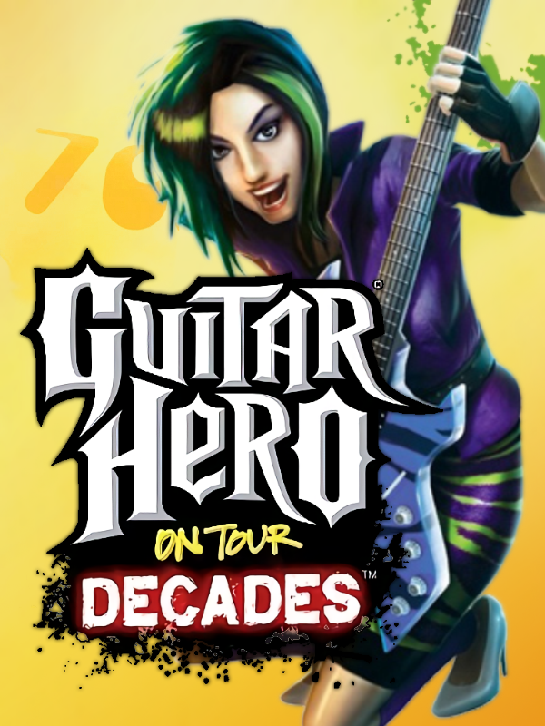 Game cover: Guitar Hero: On Tour - Decades