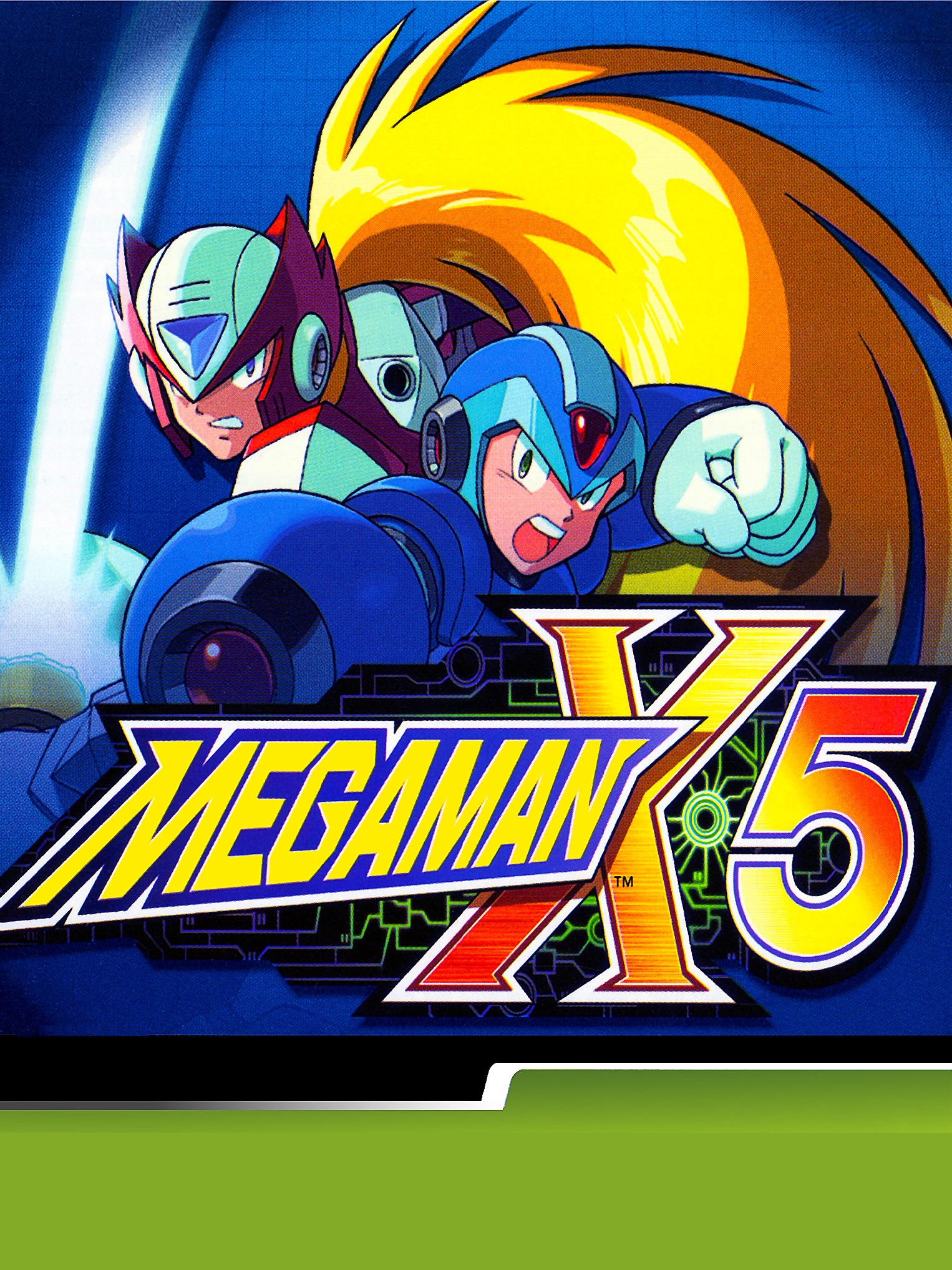 Game cover: Mega Man X5