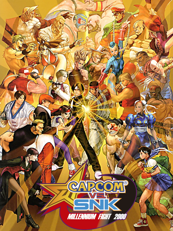 Darkstalkers or Street Fighter Collaboration - The King of