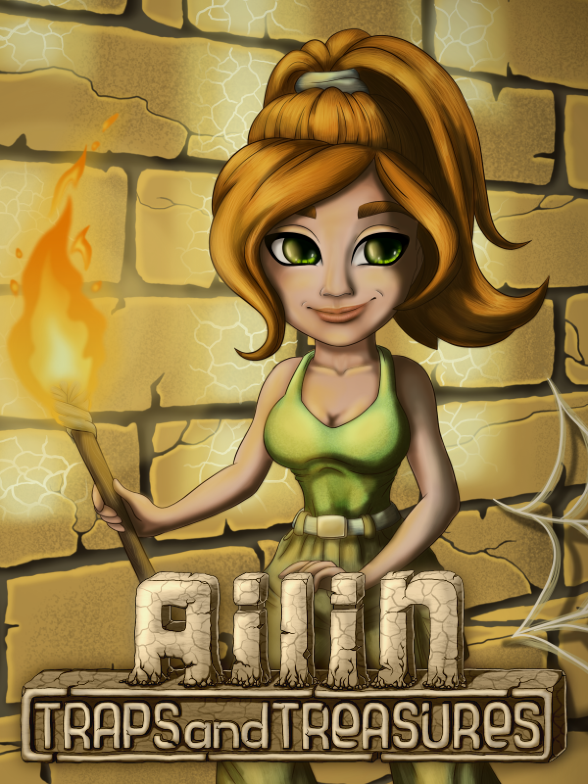 Game cover: Ailin: Traps and Treasures