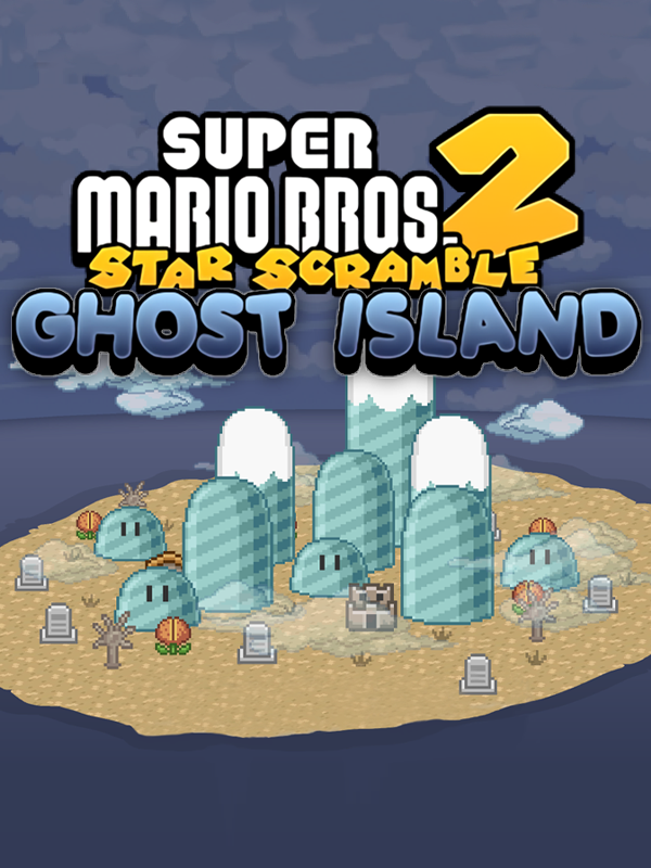 Game cover: Super Mario Bros. Star Scramble 2: Ghost Island