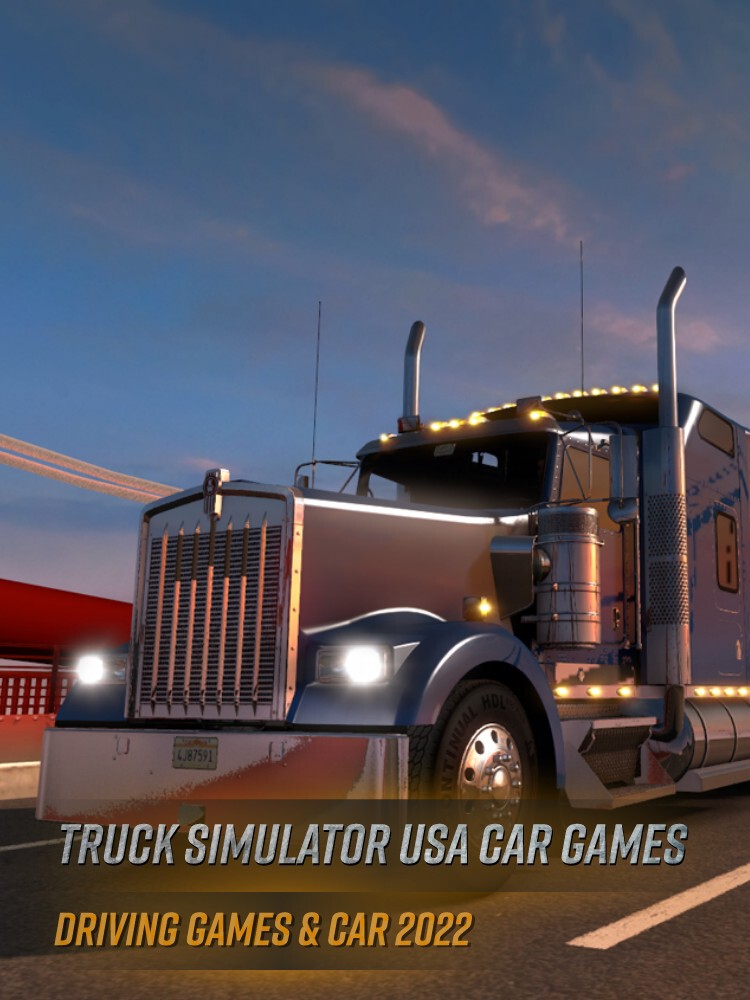 Game cover: Truck Simulator USA Car Games: Driving games & Car 2022