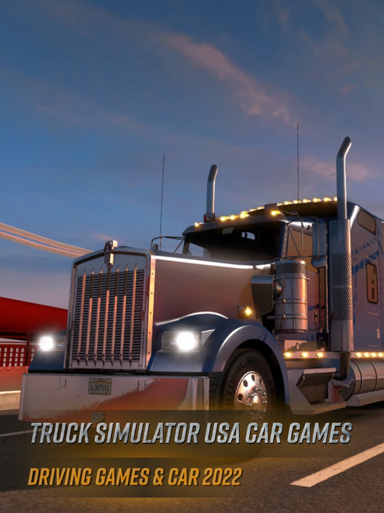 Truck Simulator USA Car Games: Driving games & Car 2022 (2022)