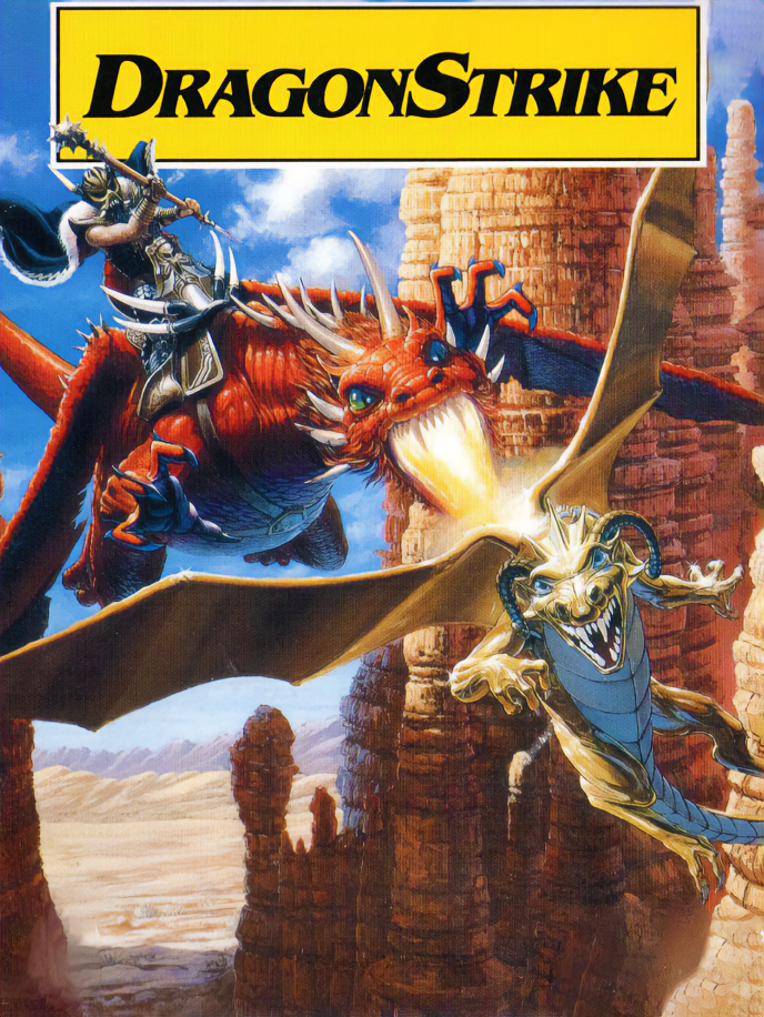 AD&D Dragonlance Dragonstrike Sur Amiga - BIG BOX - Très Bon état
