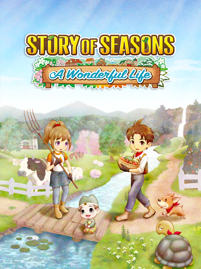 Game cover Story of Seasons: A Wonderful Life