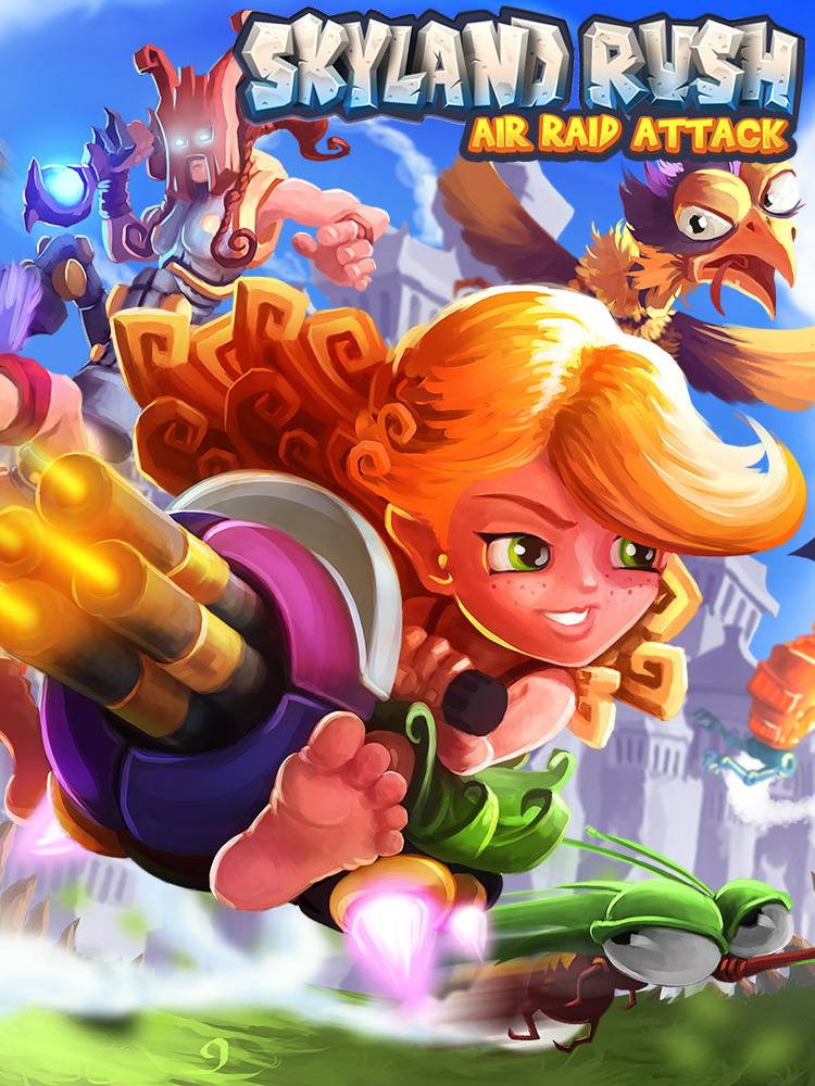 Skyland Rush: Air Raid Attack