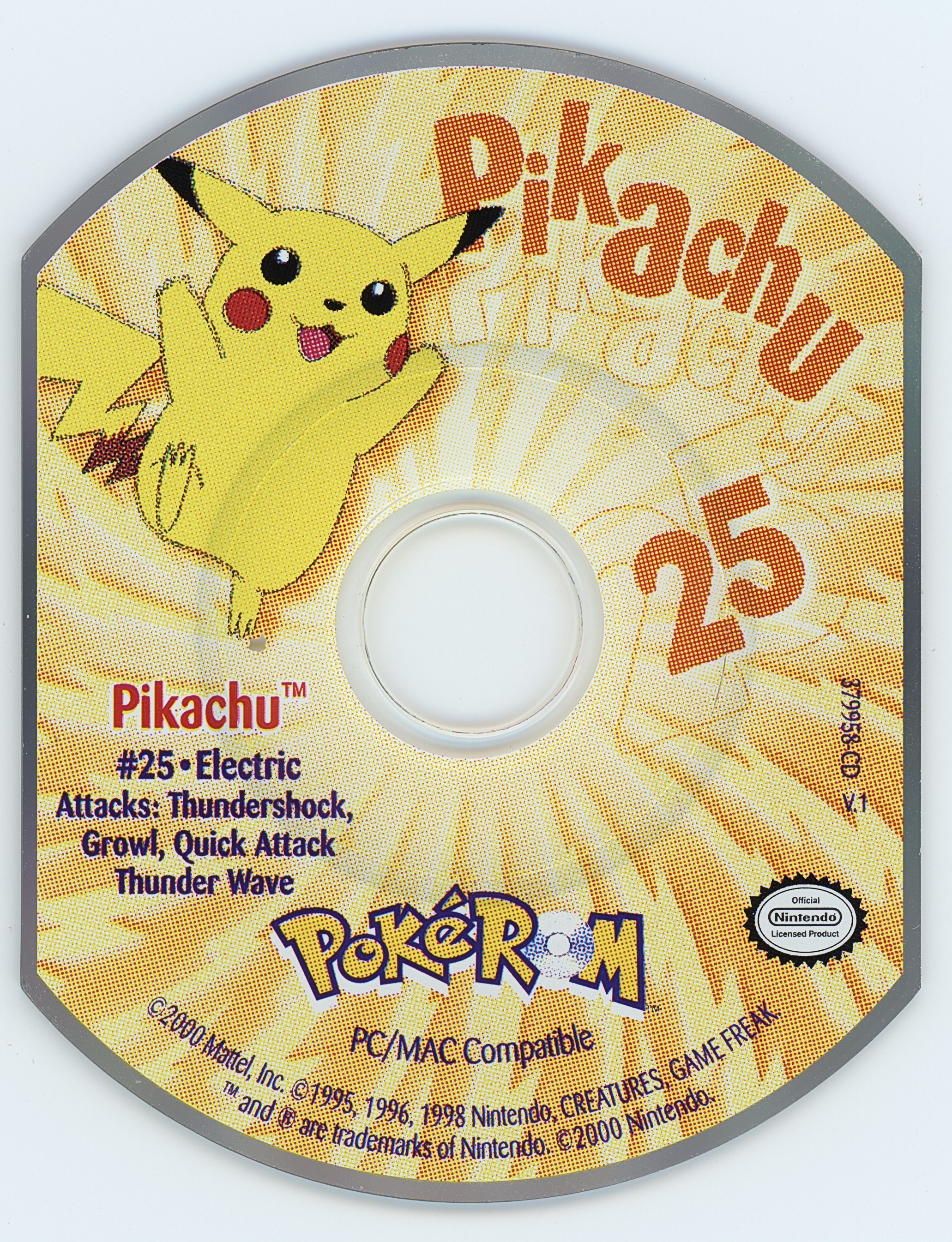 Game cover: PokéROM: Pikachu