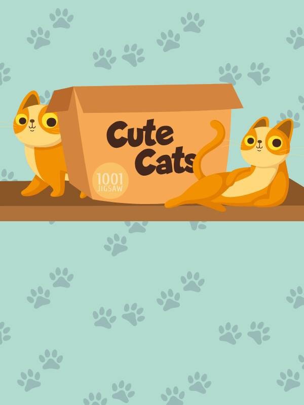 Game cover: 1001 Jigsaw: Cute Cats