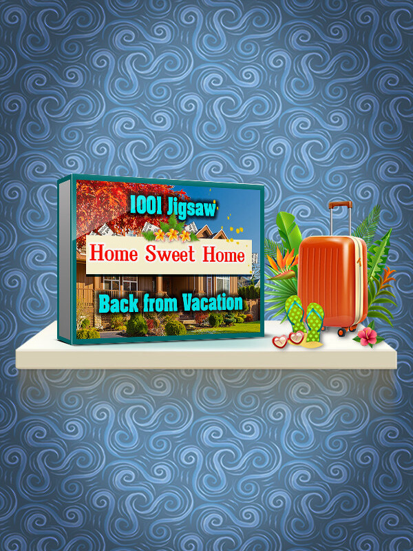 Game cover: 1001 Jigsaw: Home Sweet Home - Back from Vacation