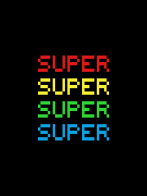 Game cover: Super Super Super Super