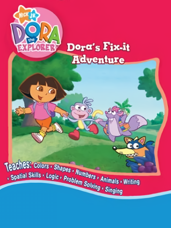 Game cover: Dora the Explorer: Dora's Fix-it Adventure