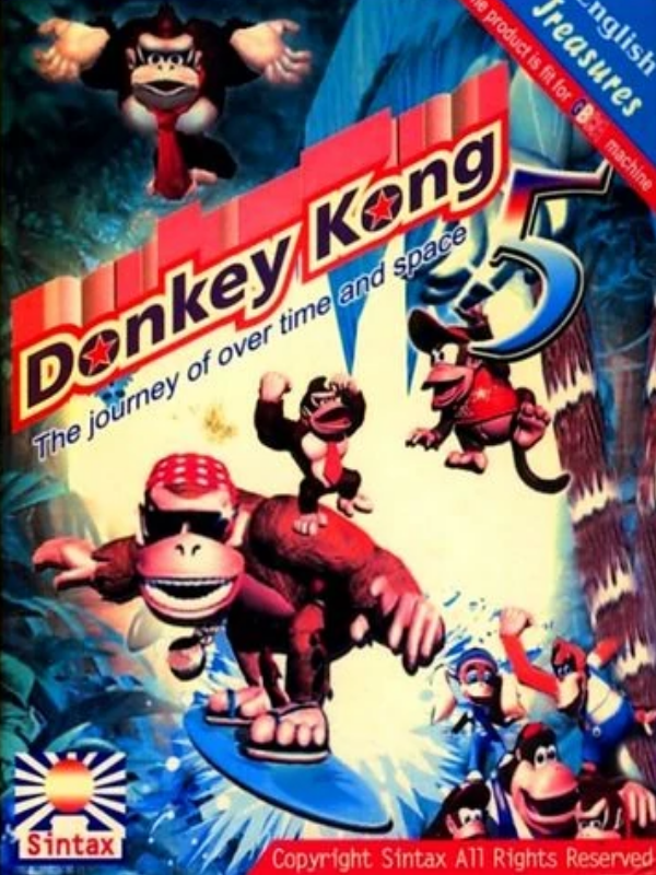 Game cover: Donkey Kong 5: The Journey of Over Time and Space