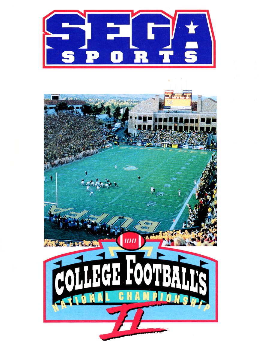 Game cover: College Football's National Championship II