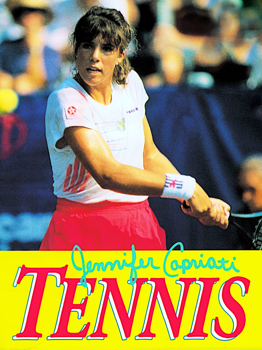 Game cover: Jennifer Capriati Tennis