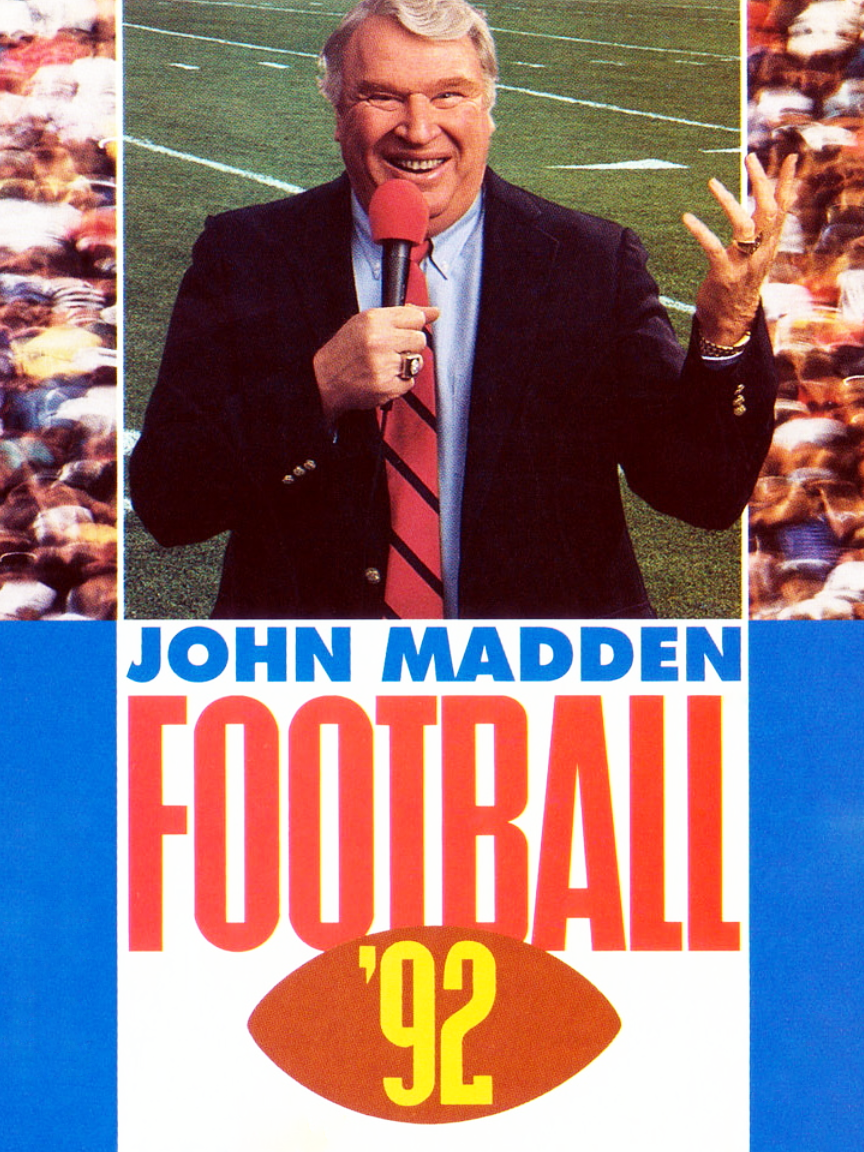 Game cover: John Madden Football '92