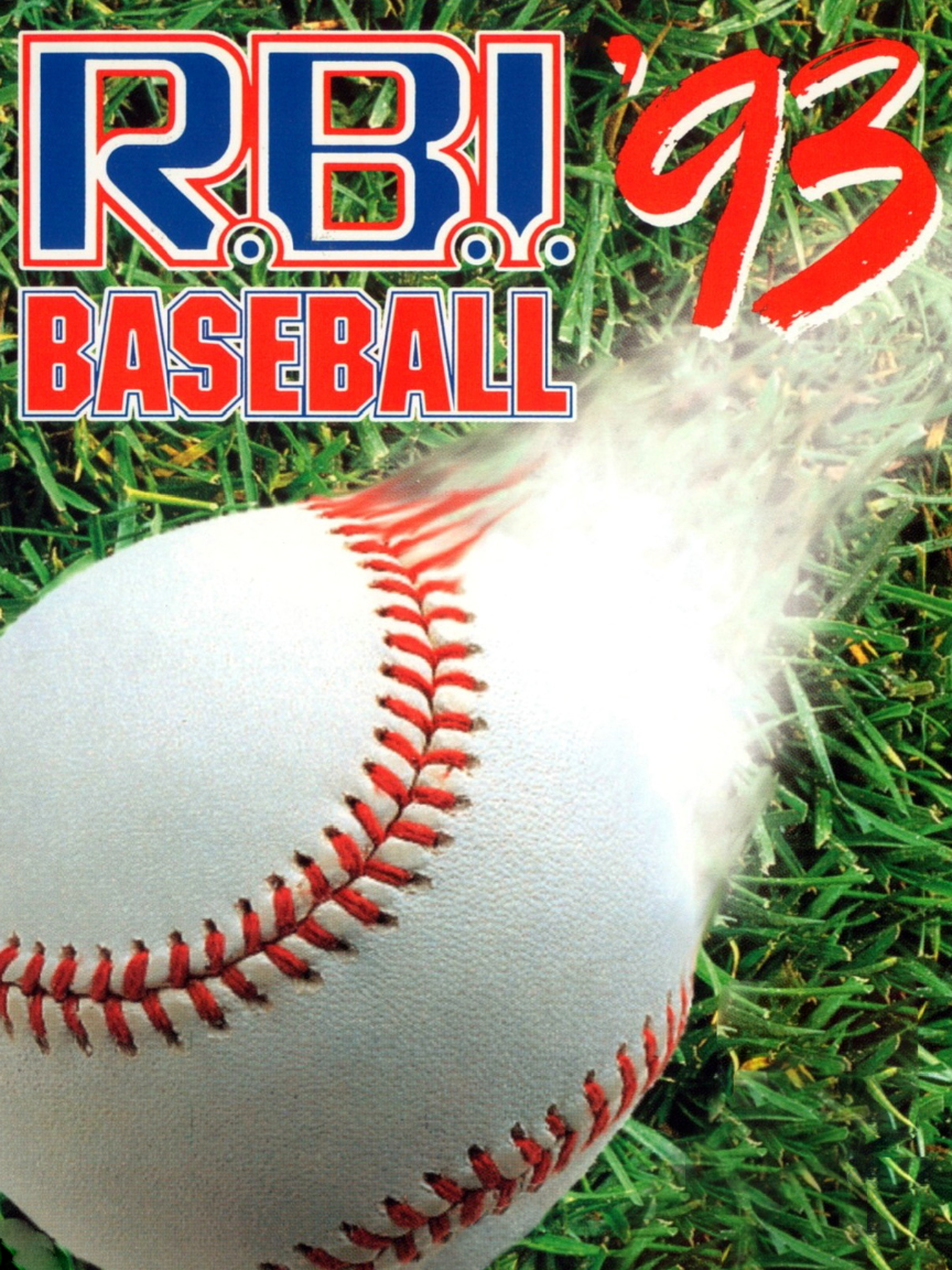 Game cover: R.B.I. Baseball '93