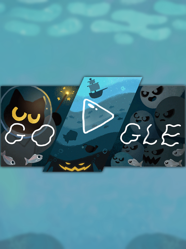 Today's Google Doodle Is A 'Magic Cat Academy' Halloween Game And