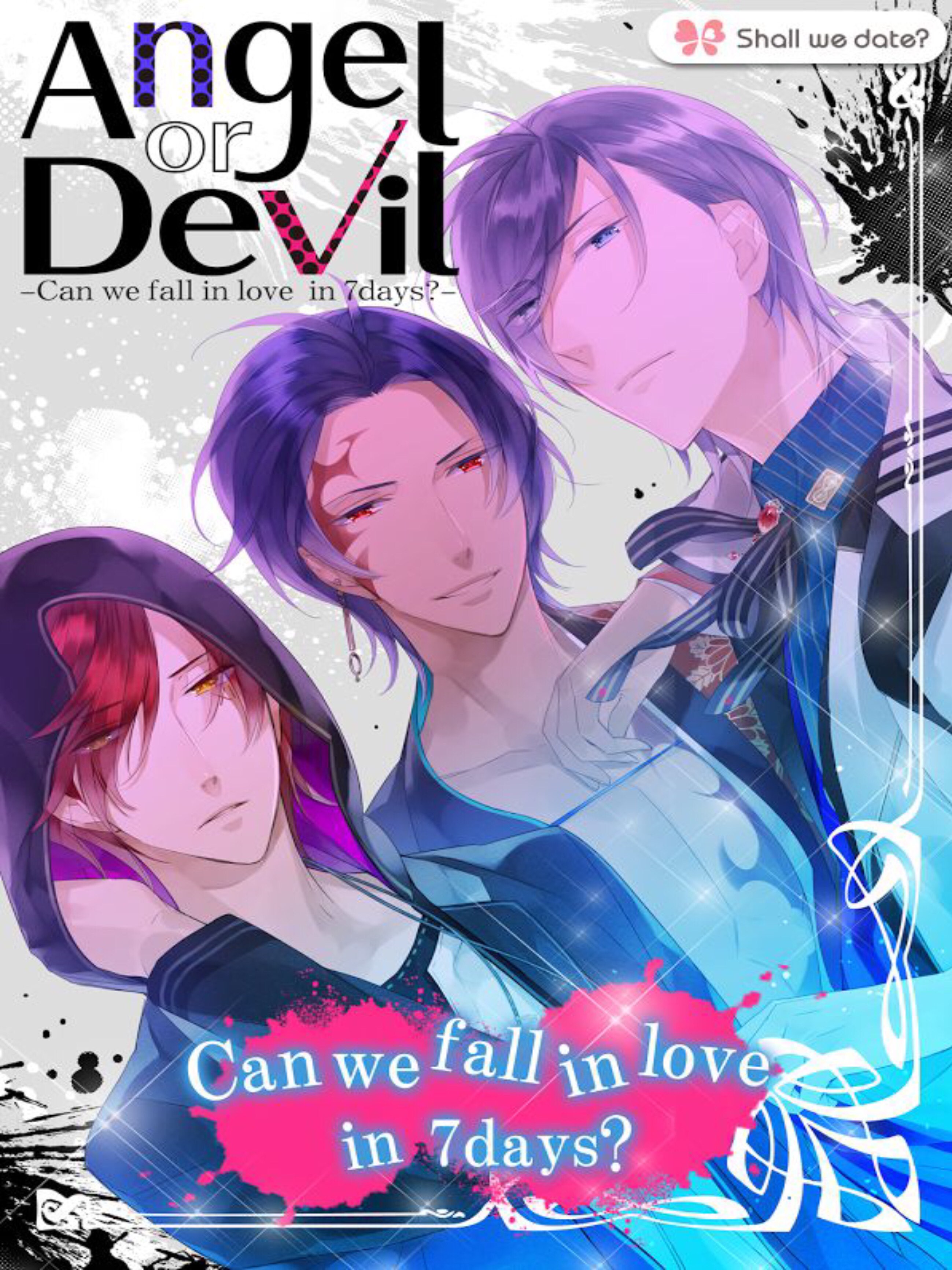 Game cover: Shall we date?: Angel or Devil