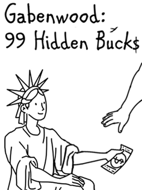 Game cover: Gabenwood: 99 Hidden Bucks