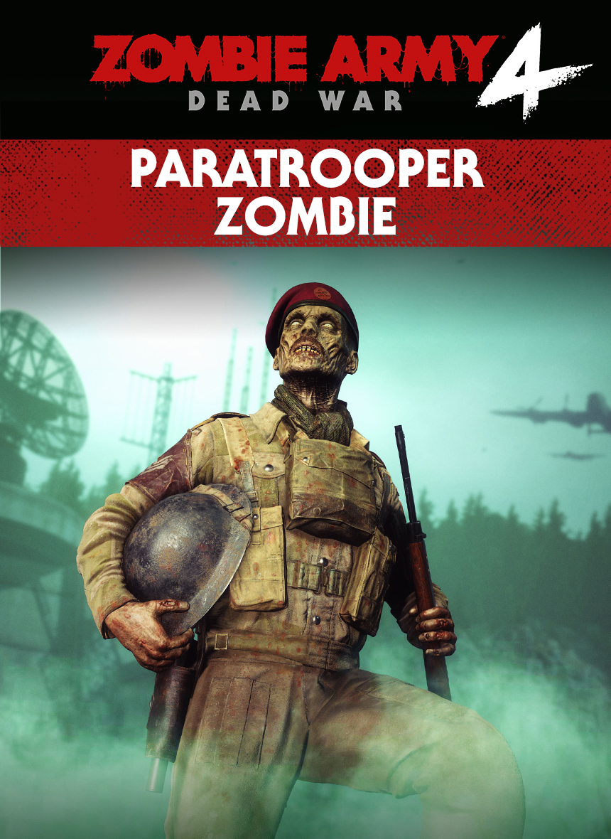 Zombie Army 4: Dead War - Paratrooper Zombie Character