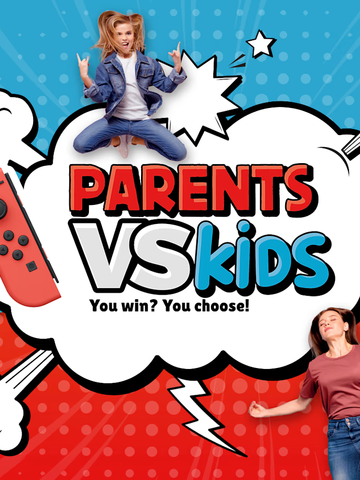 Game cover: Parents vs. Kids
