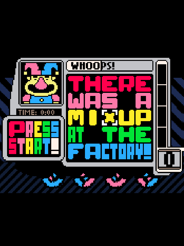 Game cover: There Was a Mixup at the Factory!