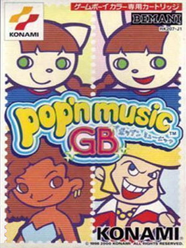 Game cover: Pop'n Music GB