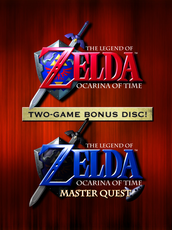 The Legend of Zelda Ocarina of Time +Master Quest 2 Game Bonus