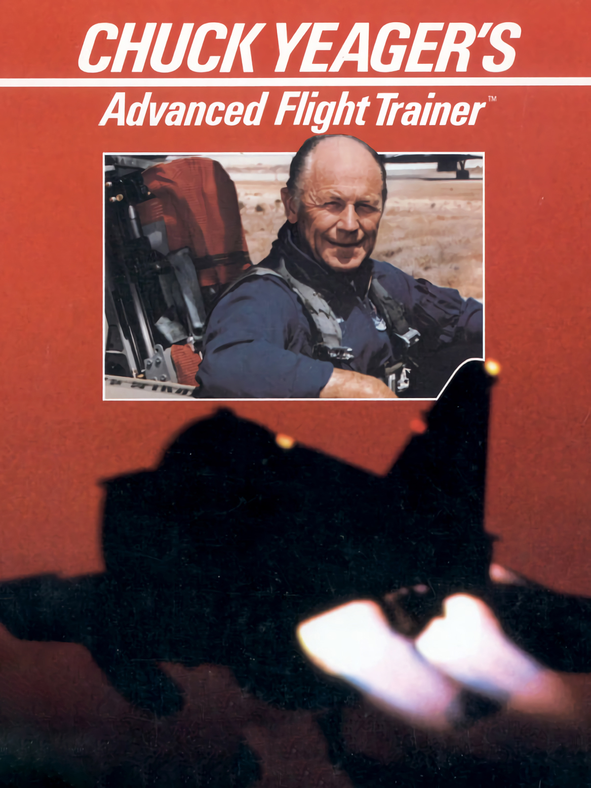 Game cover: Chuck Yeager's Advanced Flight Trainer