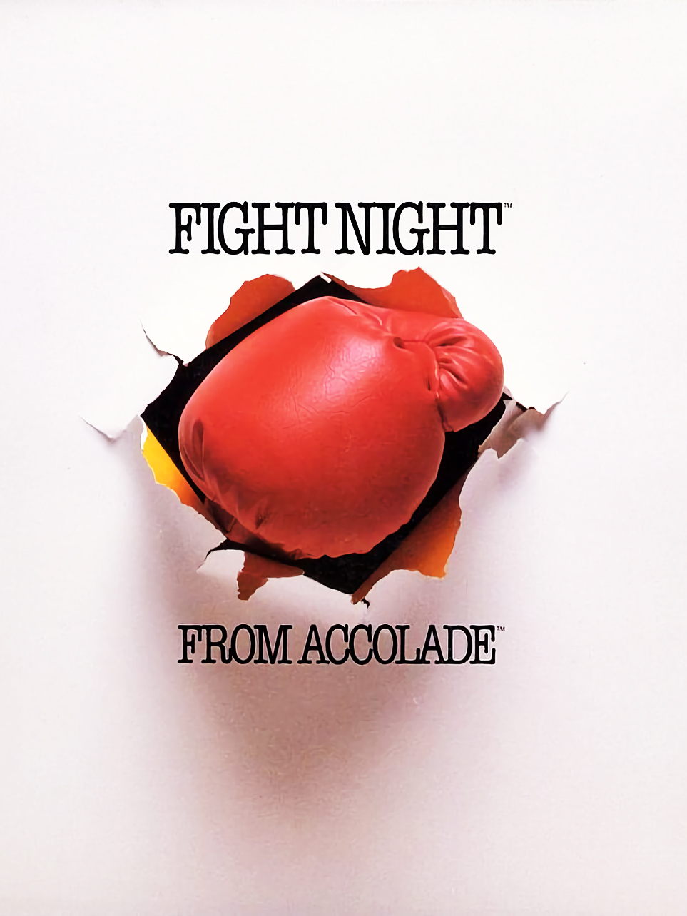 Game cover: Fight Night