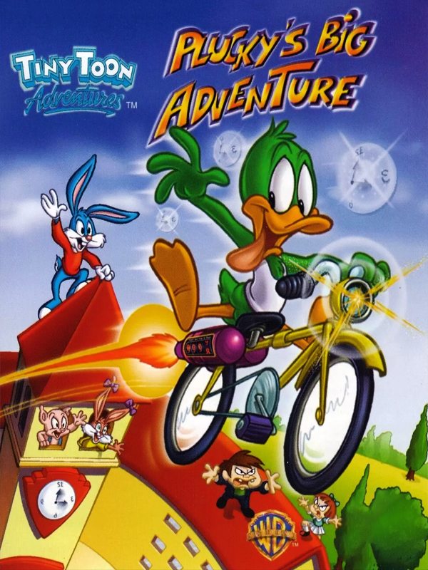 Game cover: Tiny Toon Adventures: Plucky's Big Adventure