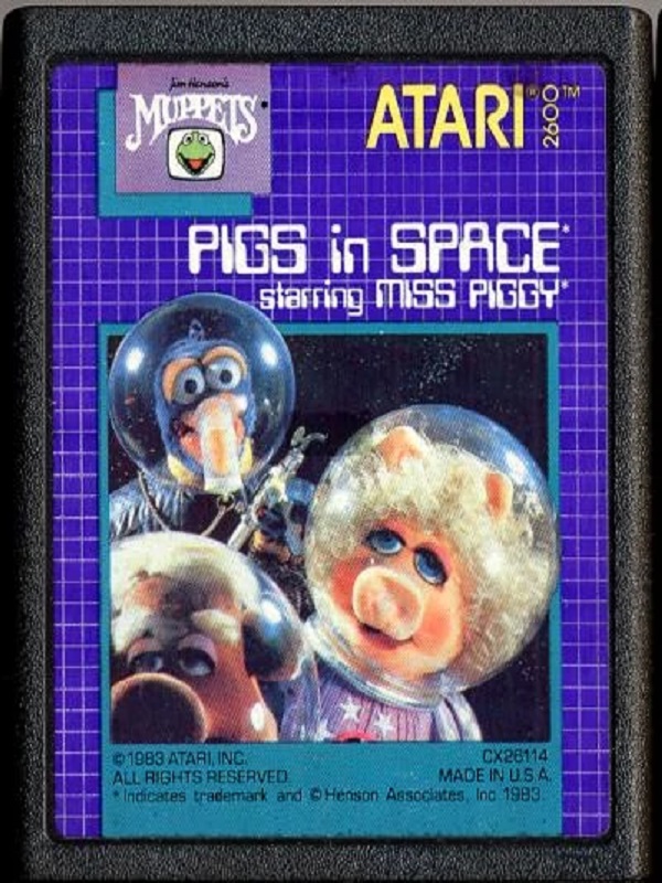 Game cover: Pigs in Space