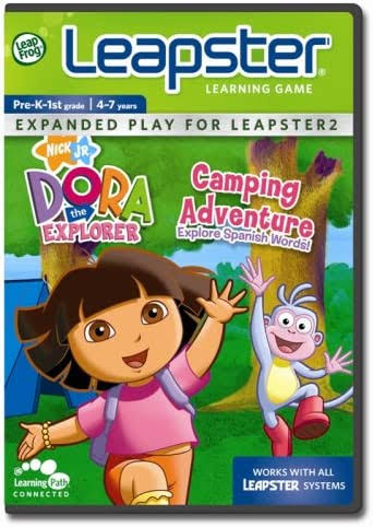 Game cover: Dora the Explorer: Camping Adventure