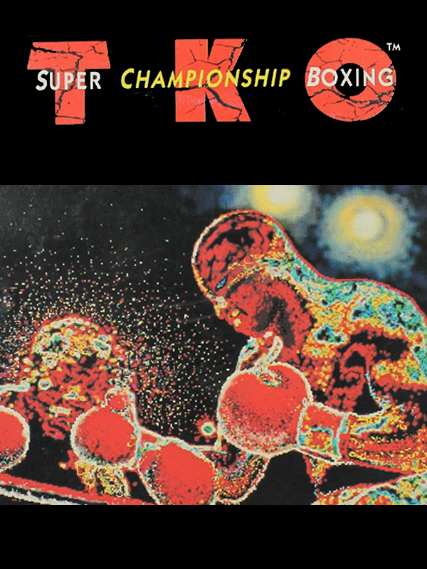 Game cover: TKO Super Championship Boxing